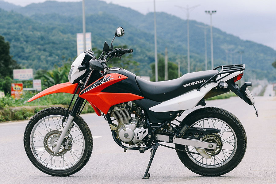 la moto à louer à Ha Giang