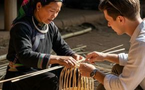 The First Time I Tried Bamboo Weaving in Hoàng Su Phì